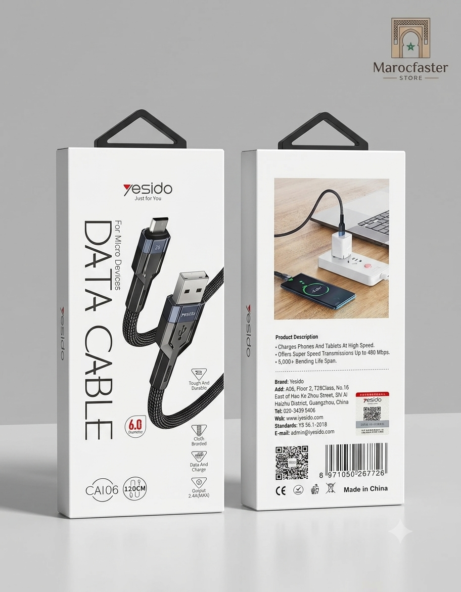 CABLE YESIDO CA106 V8